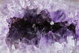 Wide, Purple Amethyst Geode - Uruguay #380266-3